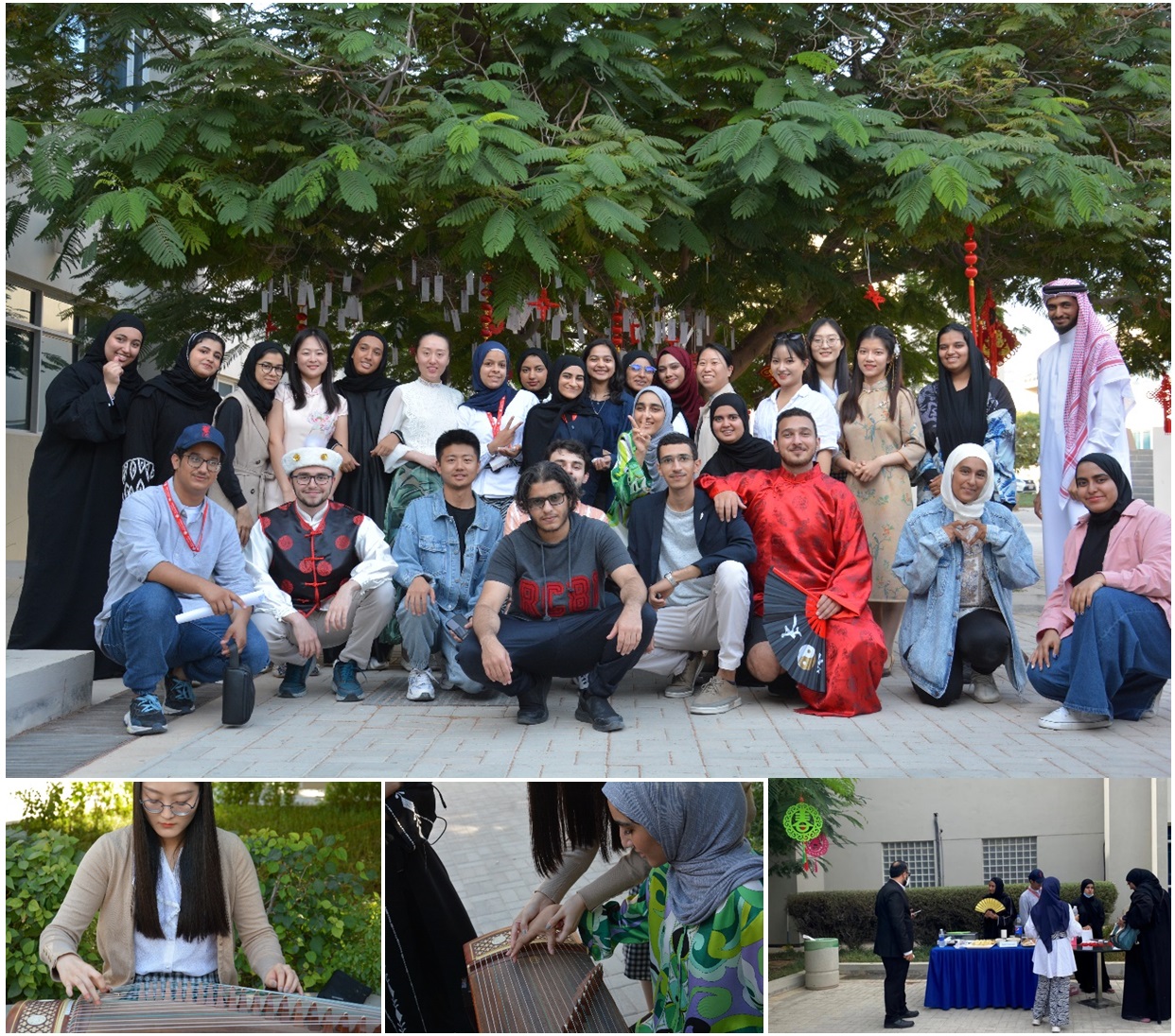 The Confucius Institute at the University of Bahrain Successfully Holds the Open Day