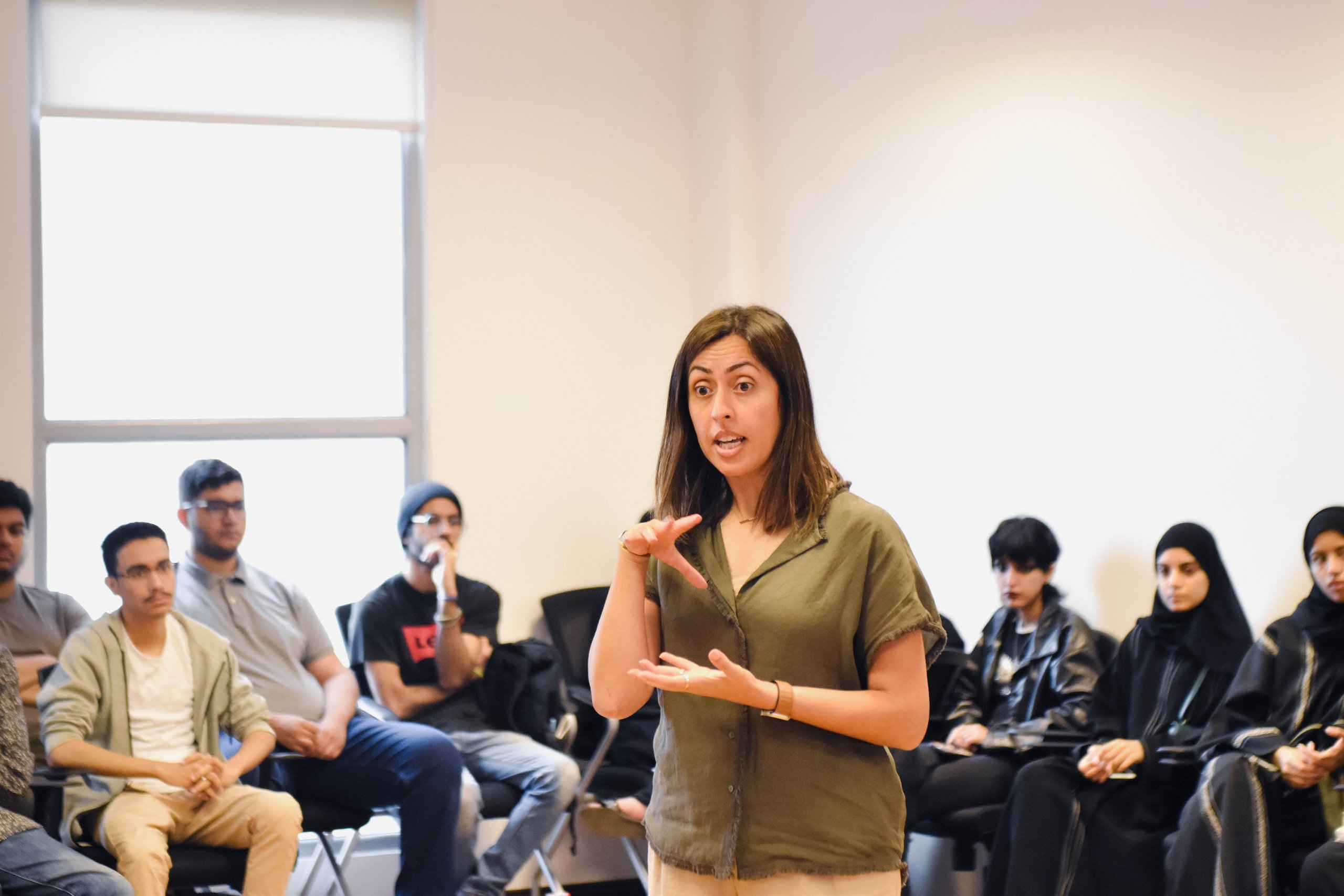 Department of English Language and Literature at UOB organized a Workshop for Students on the Power of Speech