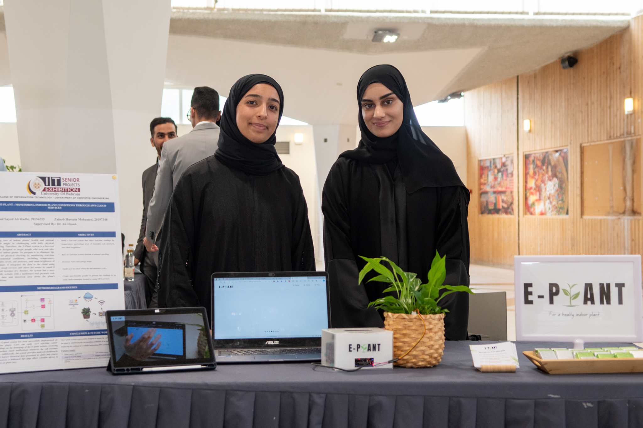 Sends Readable Data on Soil Dryness, Temperature and Room Moisture  Two UOB Students Engineer a Smart System to Monitor the Growth of Houseplants