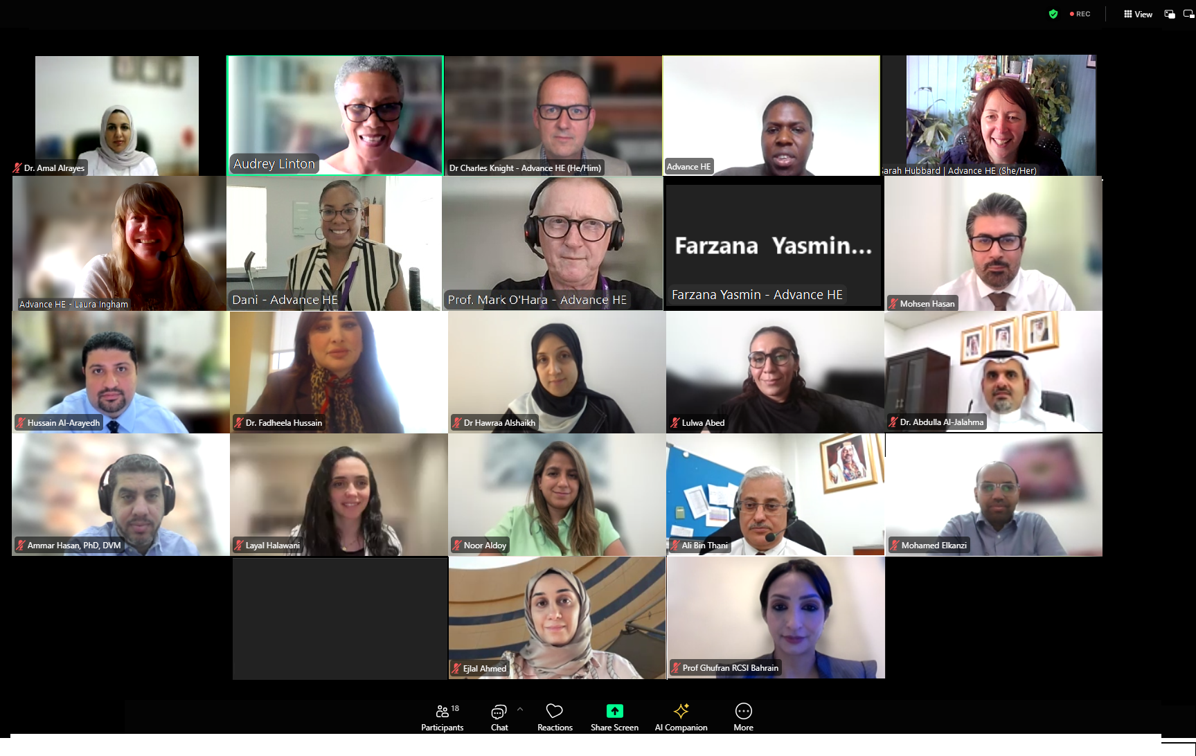 University Of Bahrain Organizes Academic Leadership Program in Collaboration with Advance HE