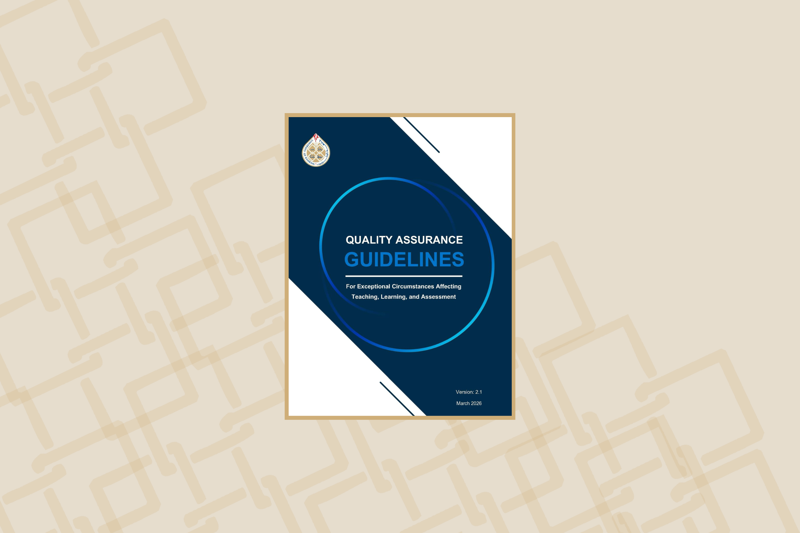 University of Bahrain Issues Guide for Ensuring Quality Education in Exceptional Circumstances