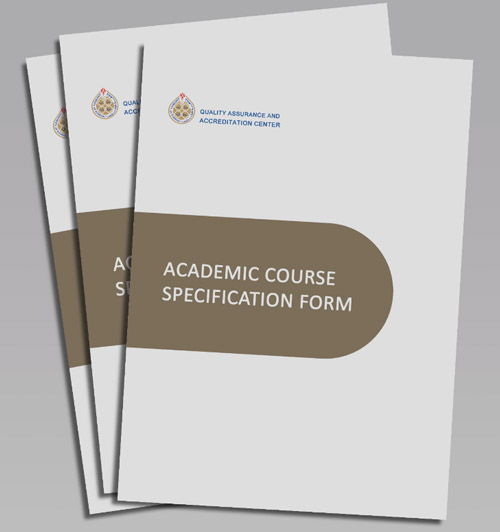 Form-AcademicCourseSpecification