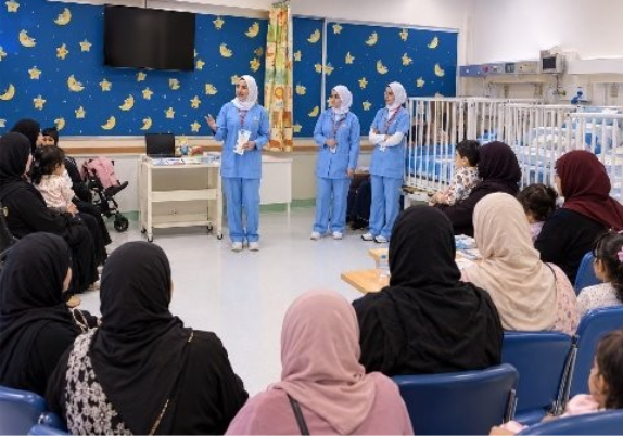 Nursing Students Held Health Education Classes for Mothers on Paediatric Wards