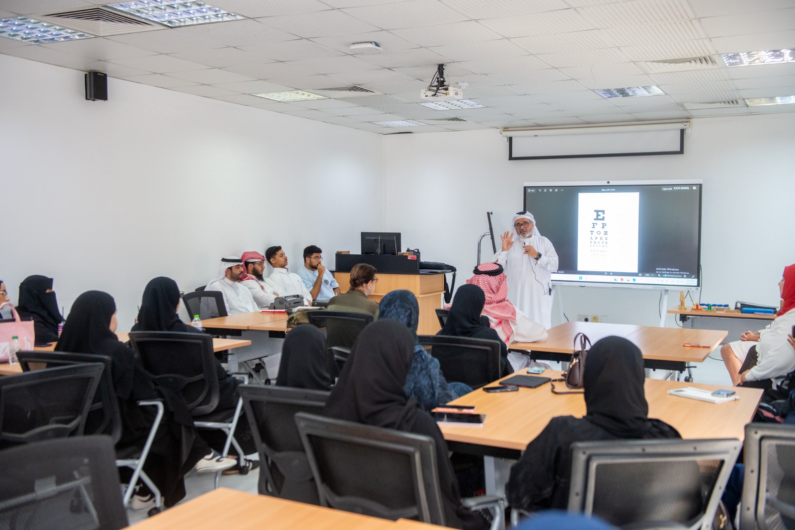 Interactive Workshop Promotes Visual Impairment Awareness on International White Cane Day