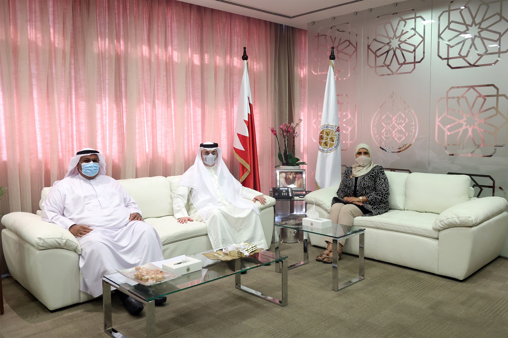 د. المضحكي تستقبل د. العسيري ويستعرضان مستجدات التعاون المشترك في علوم الفضاء