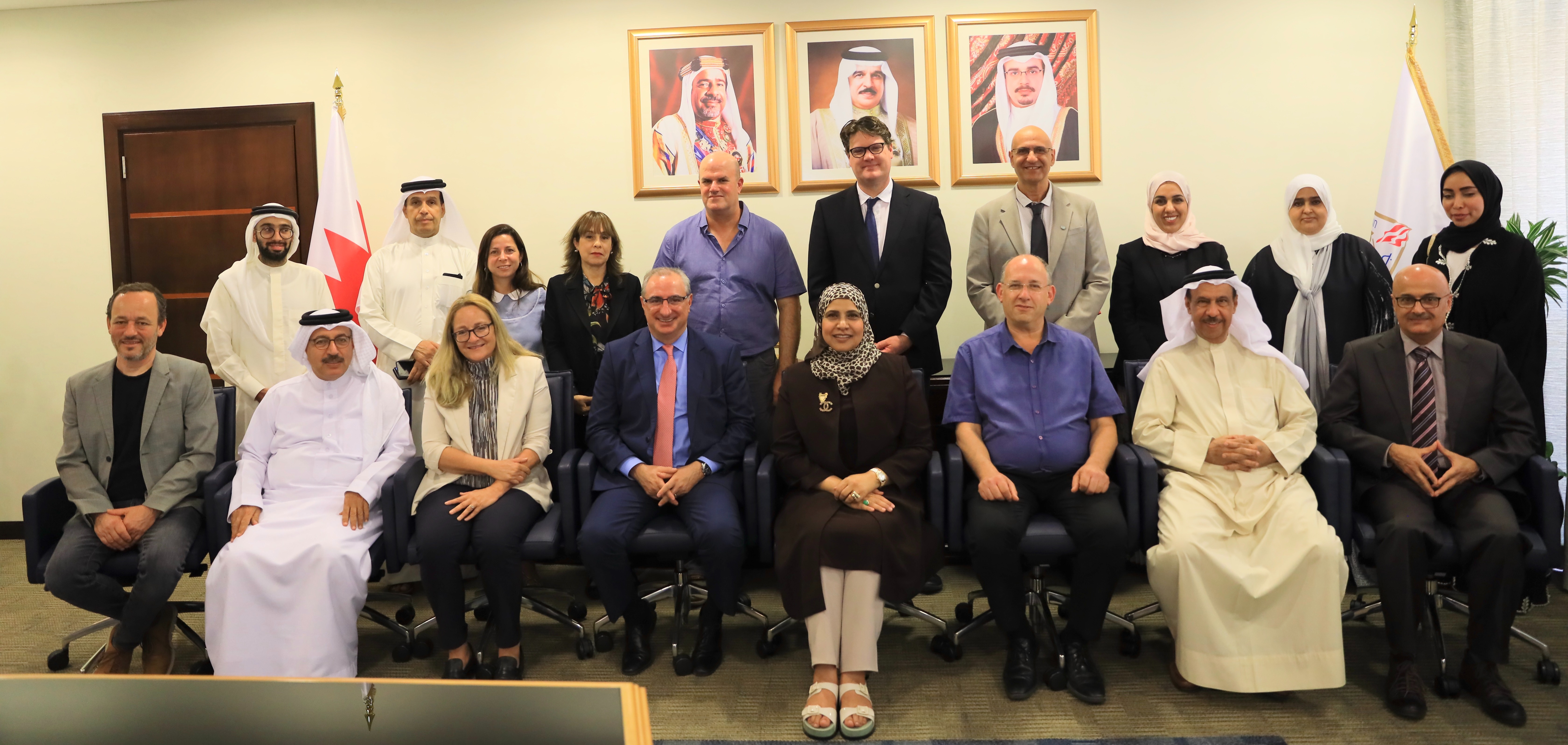 Discussing Areas of Joint Scientific Cooperation and Academic Exchange UoB Receives a Delegation from The Most Prestigious Universities in The State of Israel