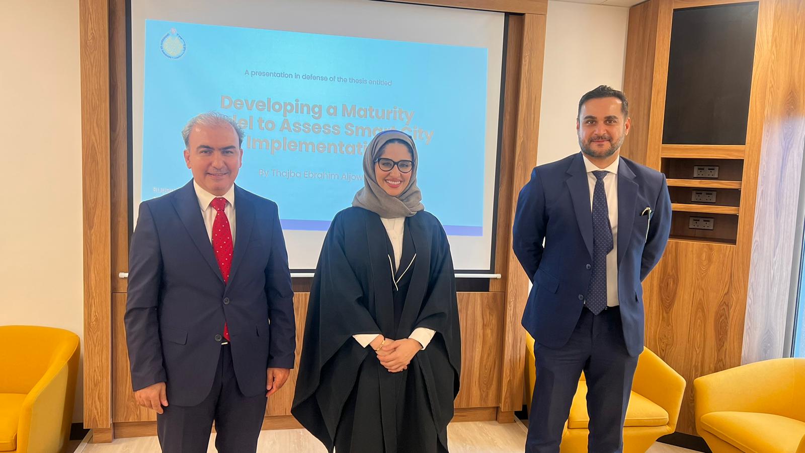 الباحثة الجودر: النموذج يوفر إطاراً للقياس والتخطيط وتحسين مبادرات المدن الذكية  دراسة بجامعة البحرين تصمم نموذجاً لتقييم تنفيذ المدينة الذكية