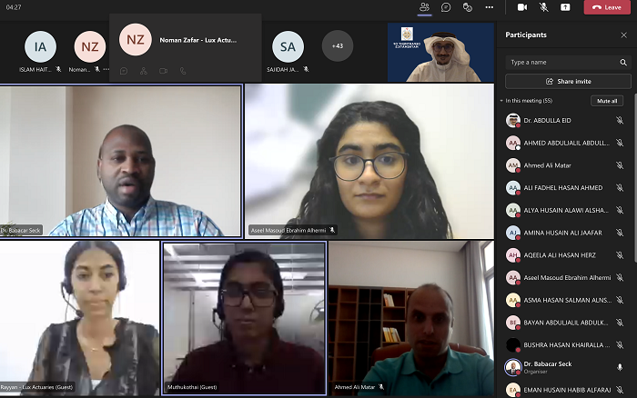 Stressing the Importance of Professional Certifications..  UoB’s “Mathematics” Introduces Its Students to the Labor Market and Its Requirements